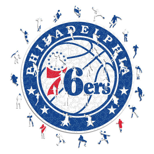 Philadelphia 76ers™ - Puzzle en Bois