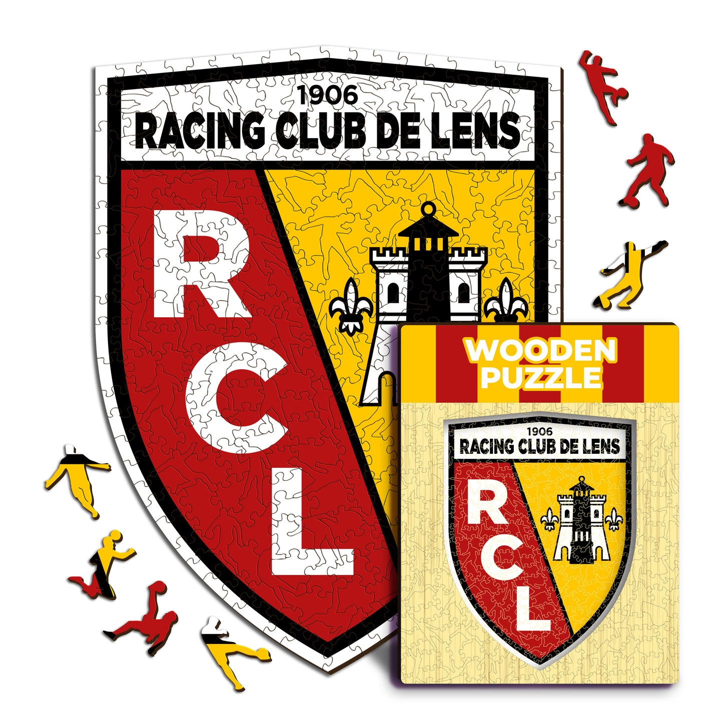 Logo RC Lens® - Puzzle en Bois