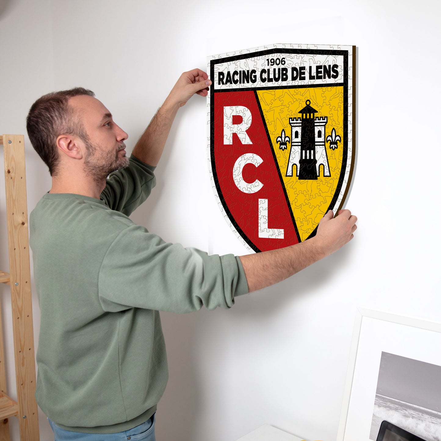 Logo RC Lens® - Puzzle en Bois