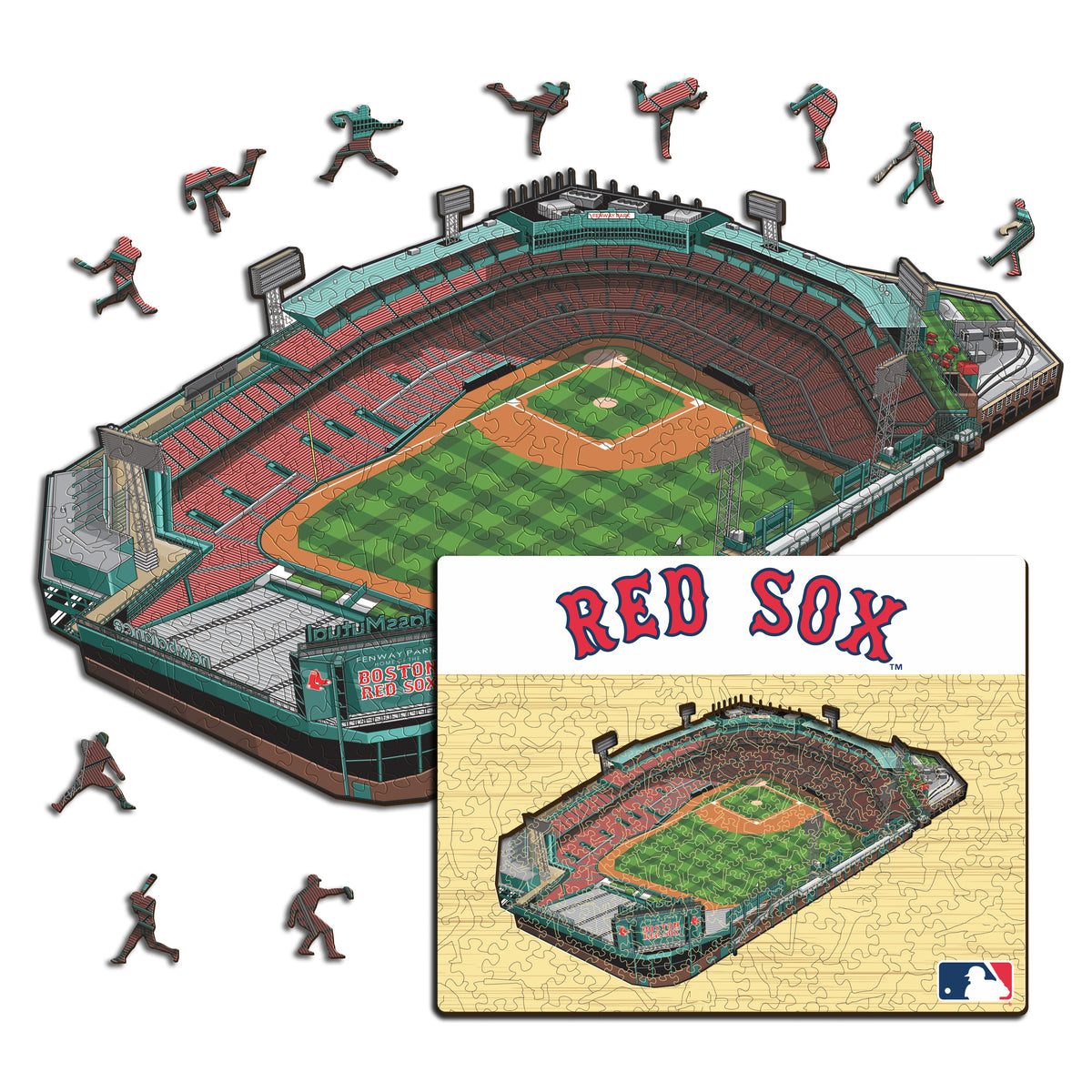 Fenway Park Boston Red Sox™ Puzzle en Bois