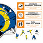 Casque Los Angeles Rams™ - Puzzle en Bois
