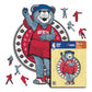 Mascotte Houston Rockets™ - Puzzle en Bois