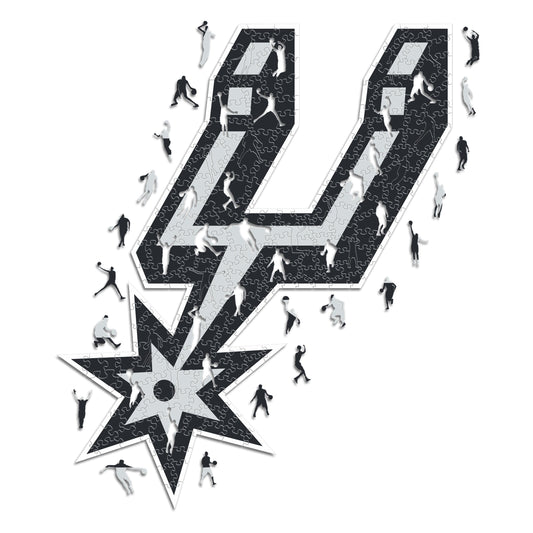 San Antonio Spurs™ - Puzzle en Bois