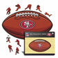 Football San Francisco 49ers™ - Puzzle en Bois