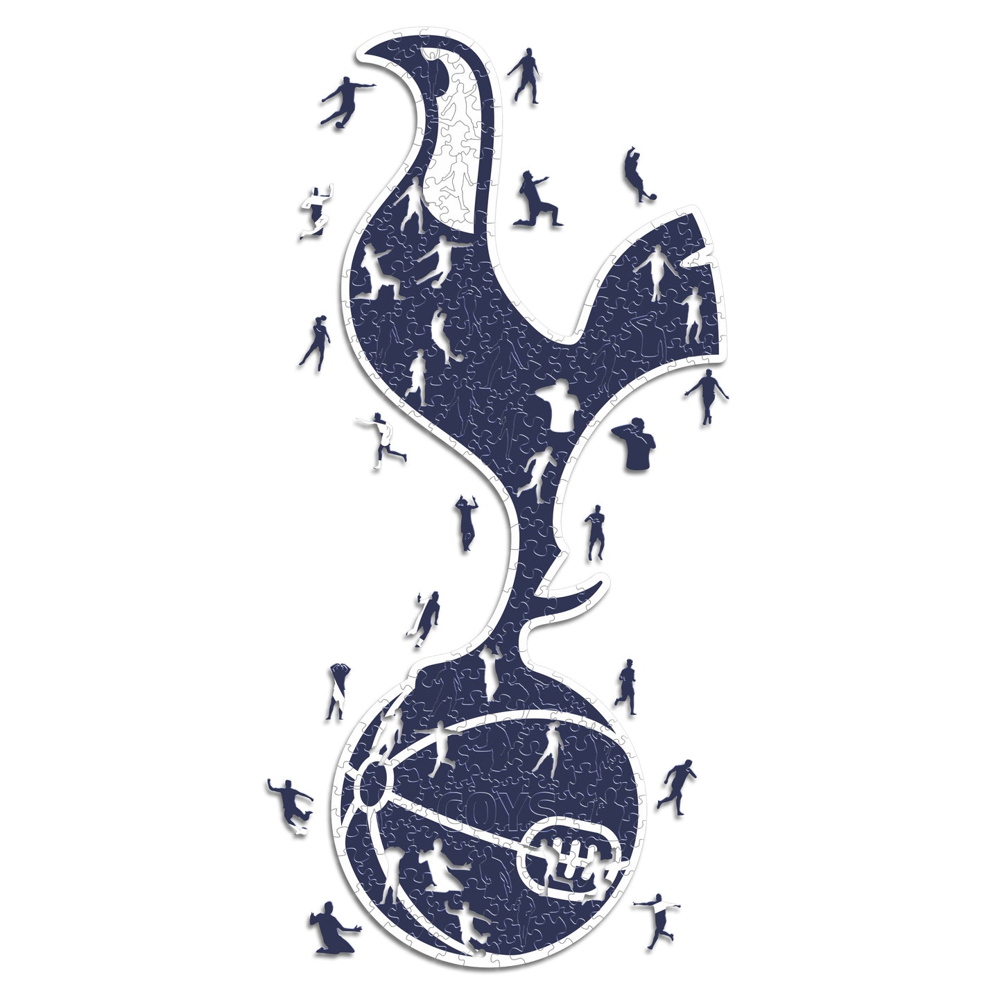 Logo Tottenham Hotspur FC® - Puzzle Officiel en Bois