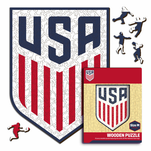 Logo USMNT® - Puzzle en Bois