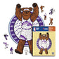 Mascotte Utah Jazz™ - Puzzle en Bois