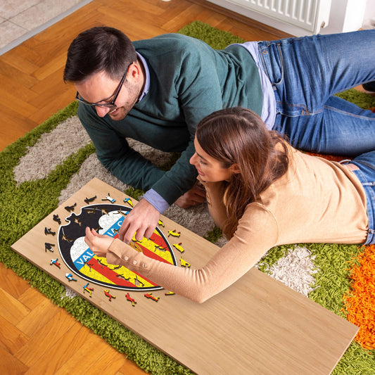 Logo Valencia CF® - Puzzle en Bois