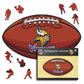 Football Minnesota Vikings™ - Puzzle en Bois