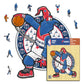 Mascotte Washington Wizards™ - Puzzle en Bois