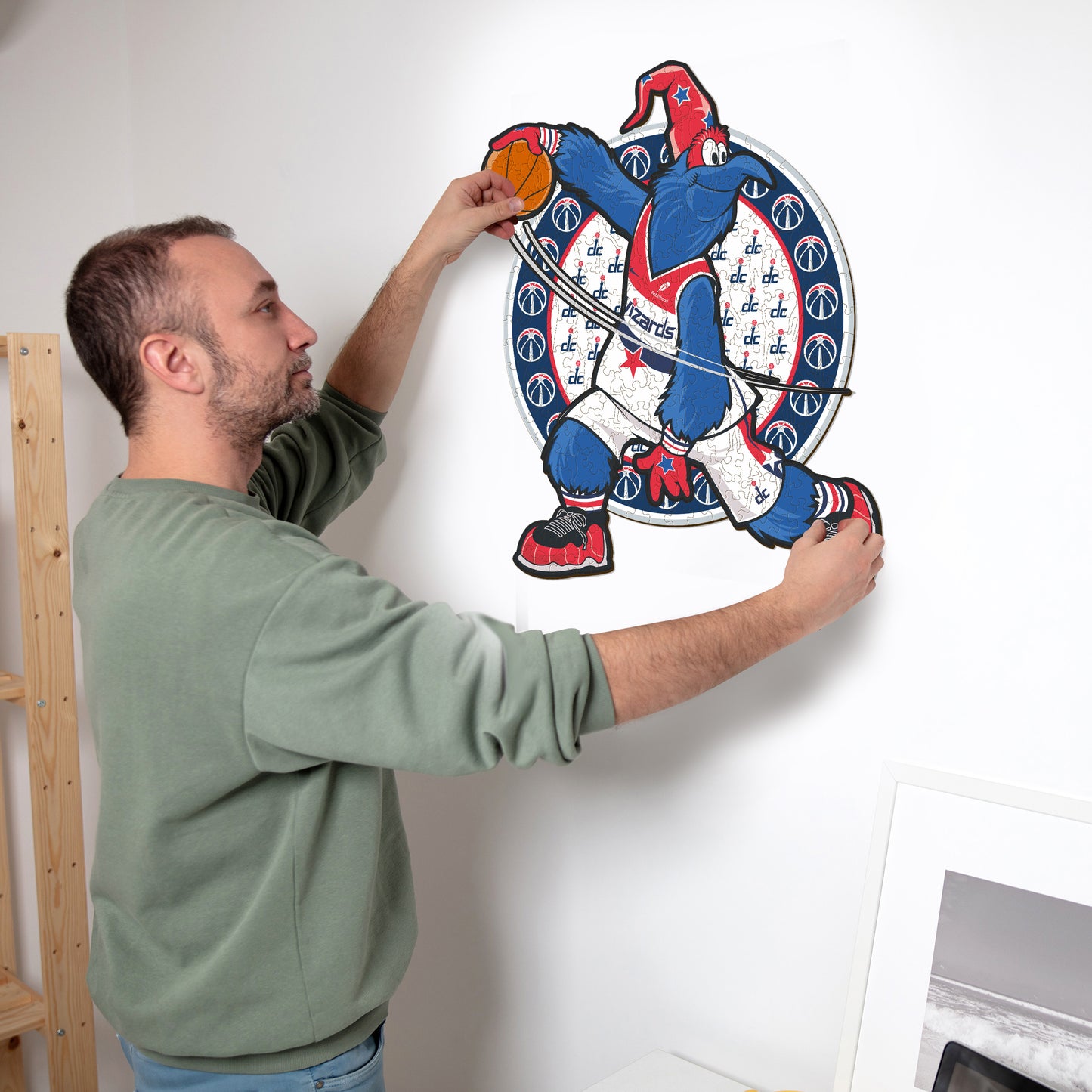 Mascotte Washington Wizards™ - Puzzle en Bois