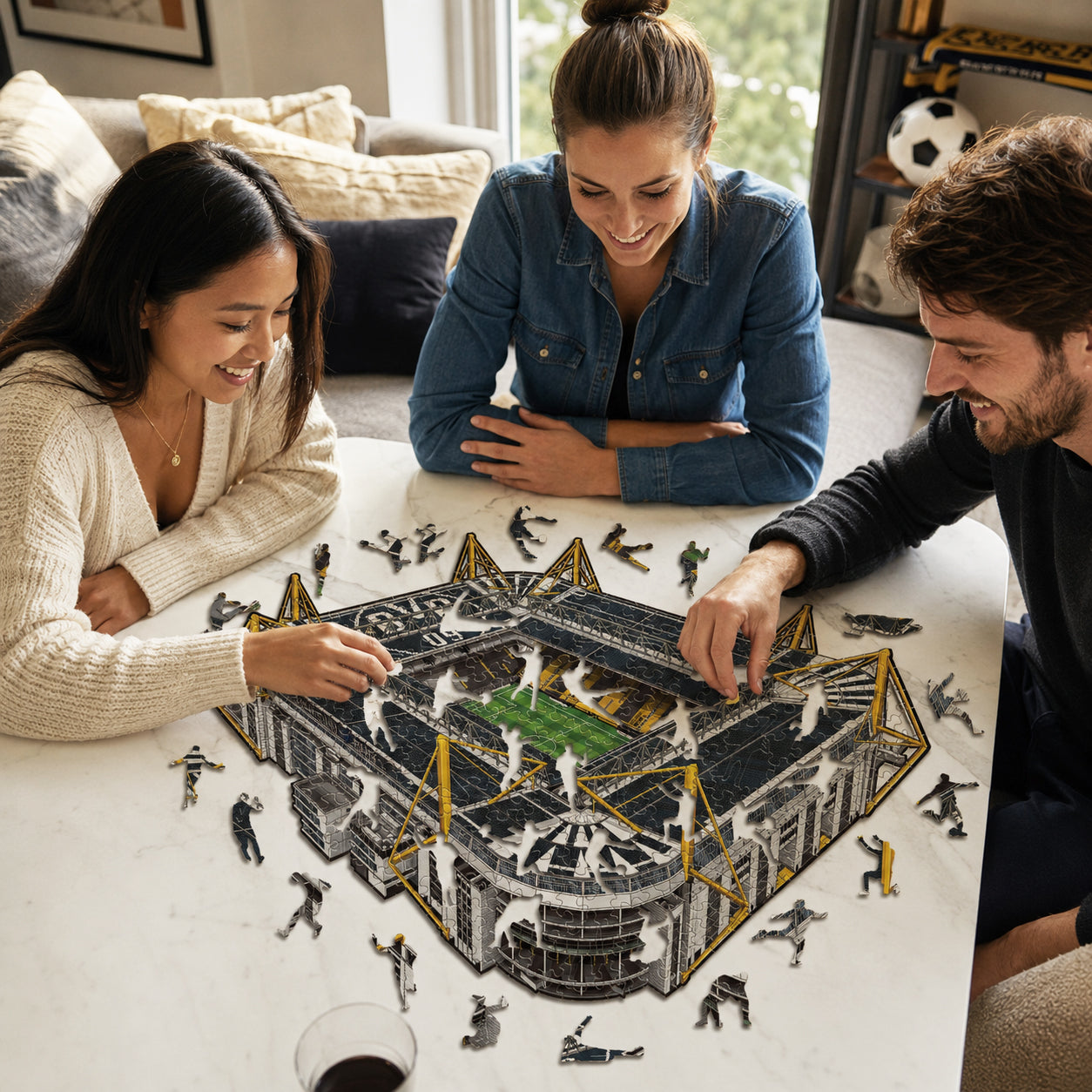 Signal Iduna Park Borussia Dortmund® Puzzle en Bois