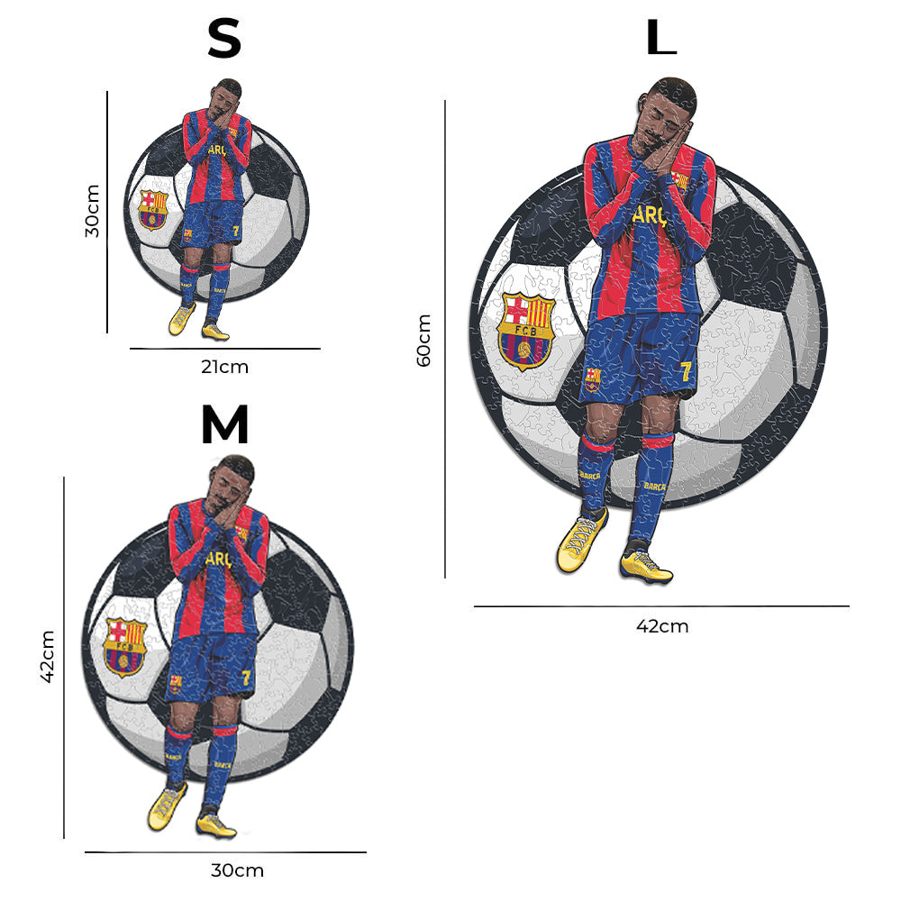 Ousmane Dembélé - Puzzle en Bois