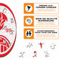 Retro Logo AC Milan® - Puzzle en Bois