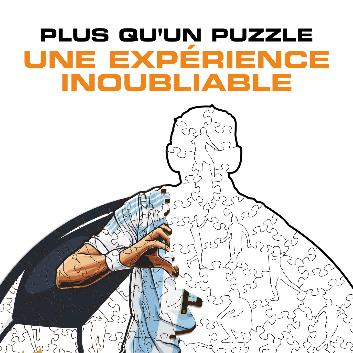Ángel Di María - Puzzle en Bois
