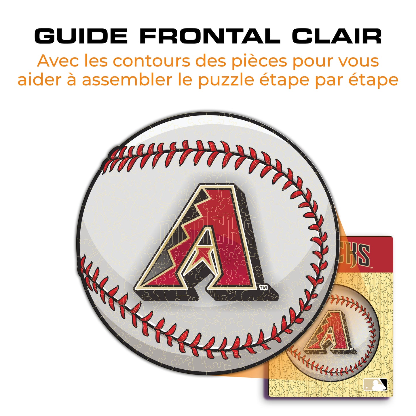 Arizona Diamondbacks™ - Puzzle en Bois