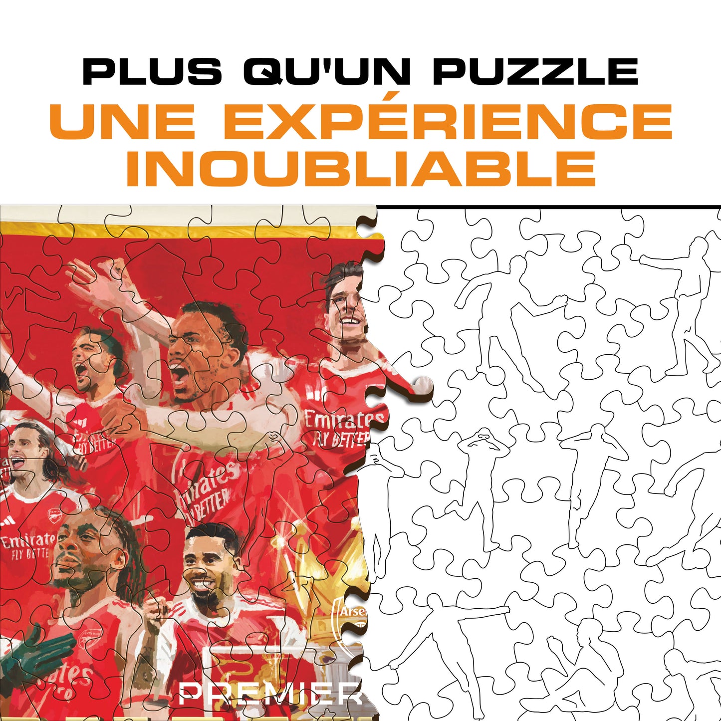 Champions Arsenal FC® Premier League 25/26 - Puzzle en Bois