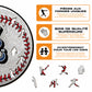 Atlanta Braves™ - Puzzle en Bois