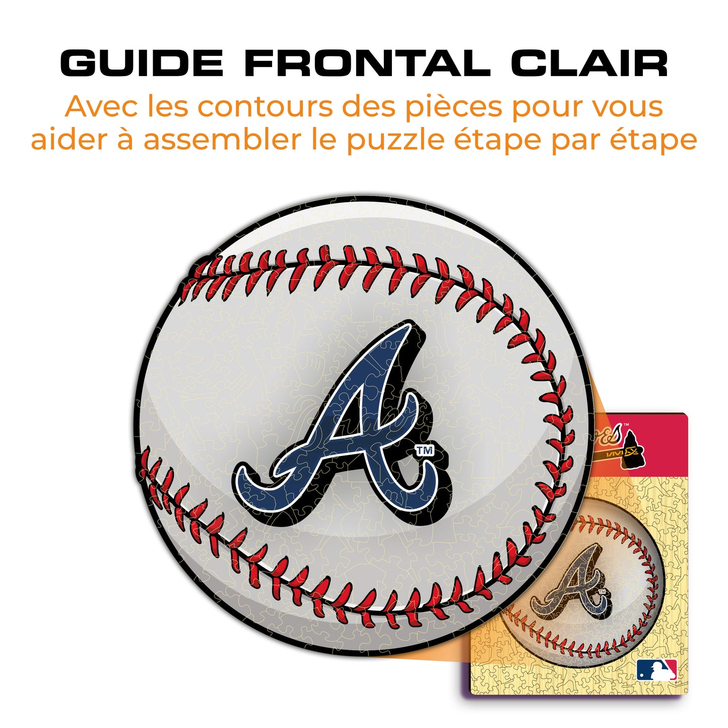 Atlanta Braves™ - Puzzle en Bois