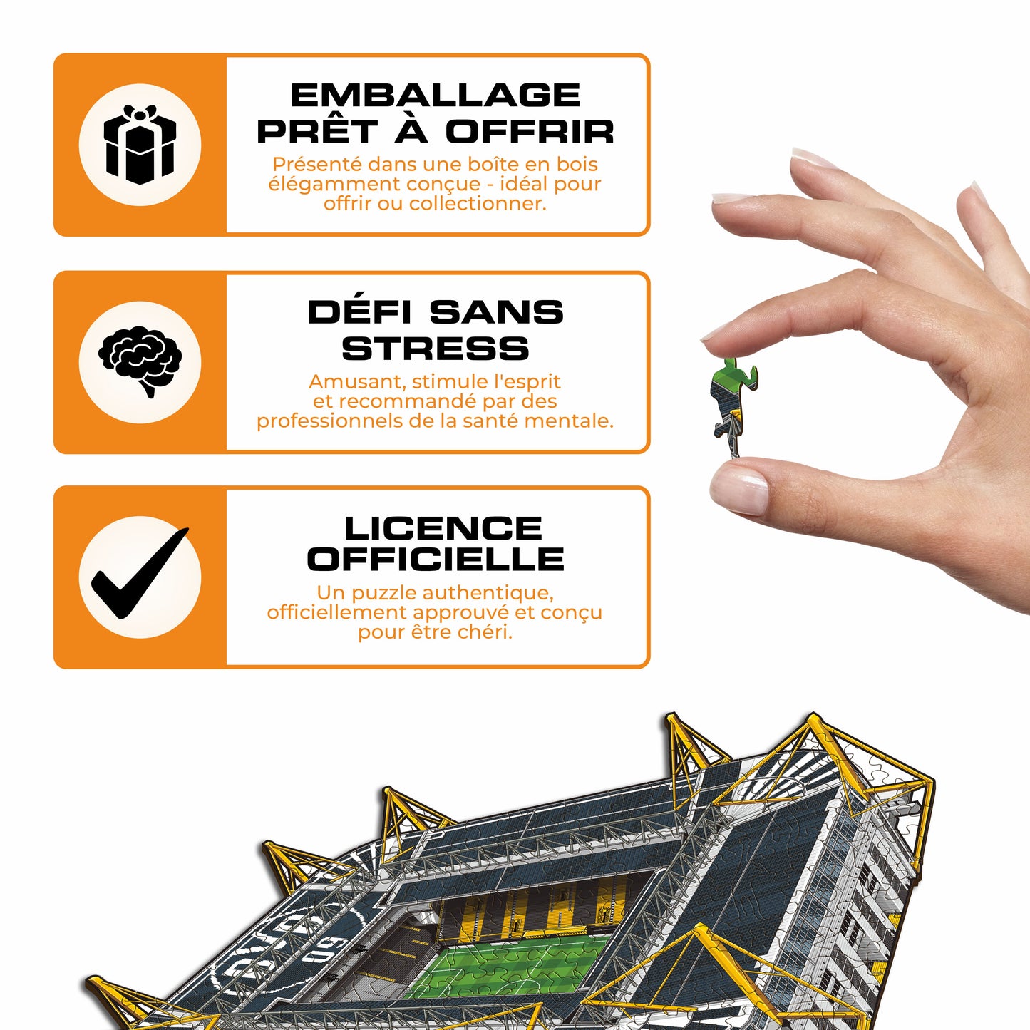 Signal Iduna Park Borussia Dortmund® Puzzle en Bois