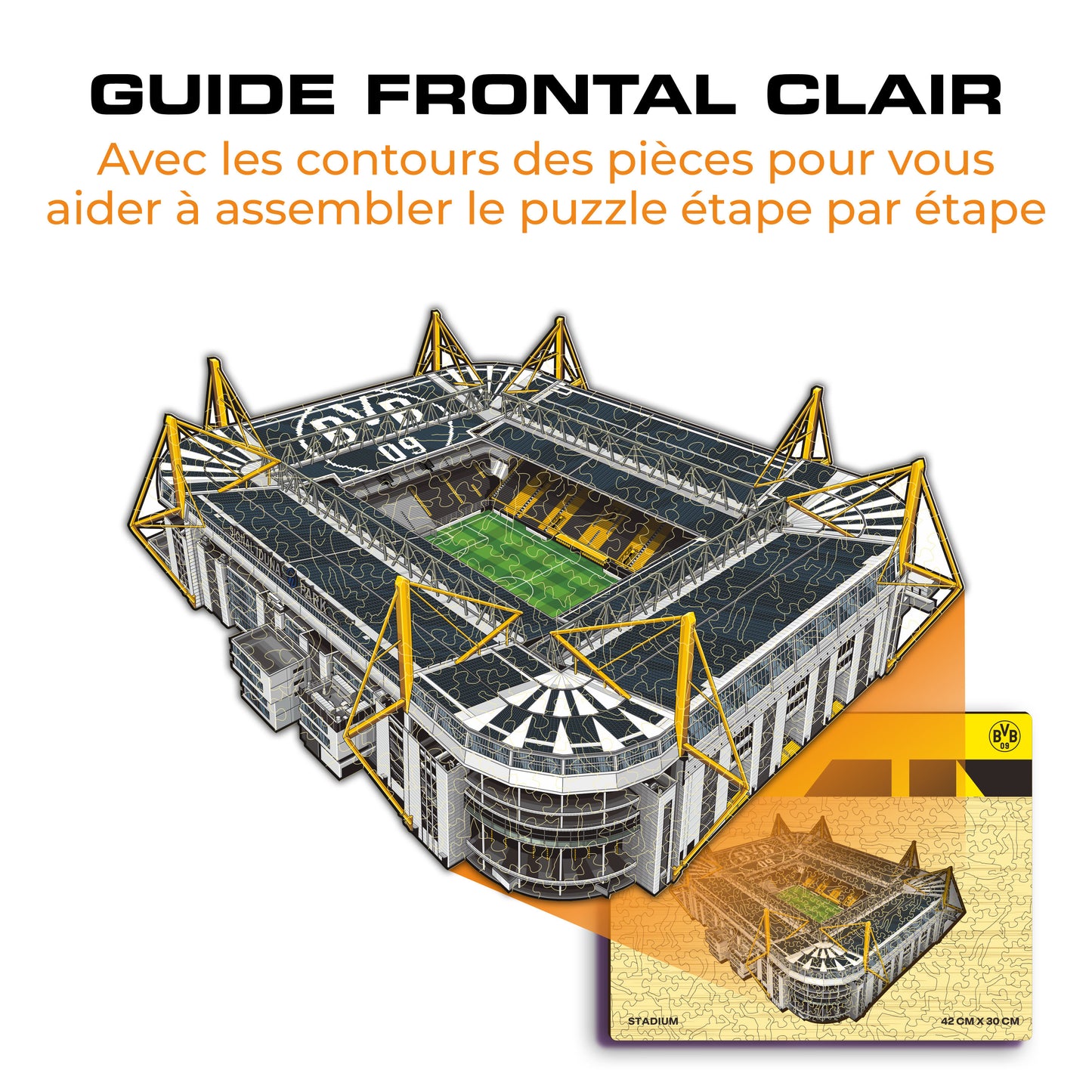Signal Iduna Park Borussia Dortmund® Puzzle en Bois