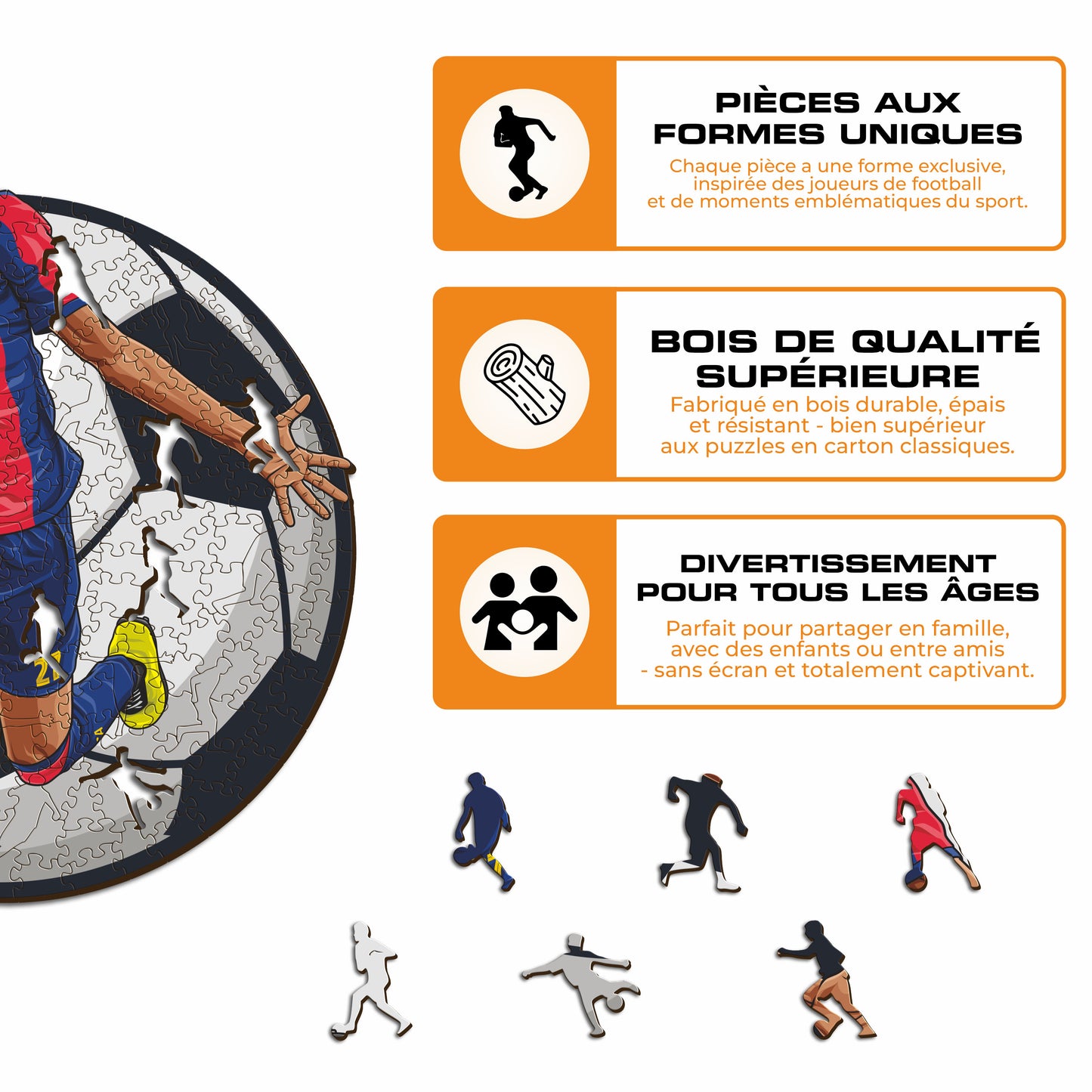 Lamine Yamal - Puzzle en Bois