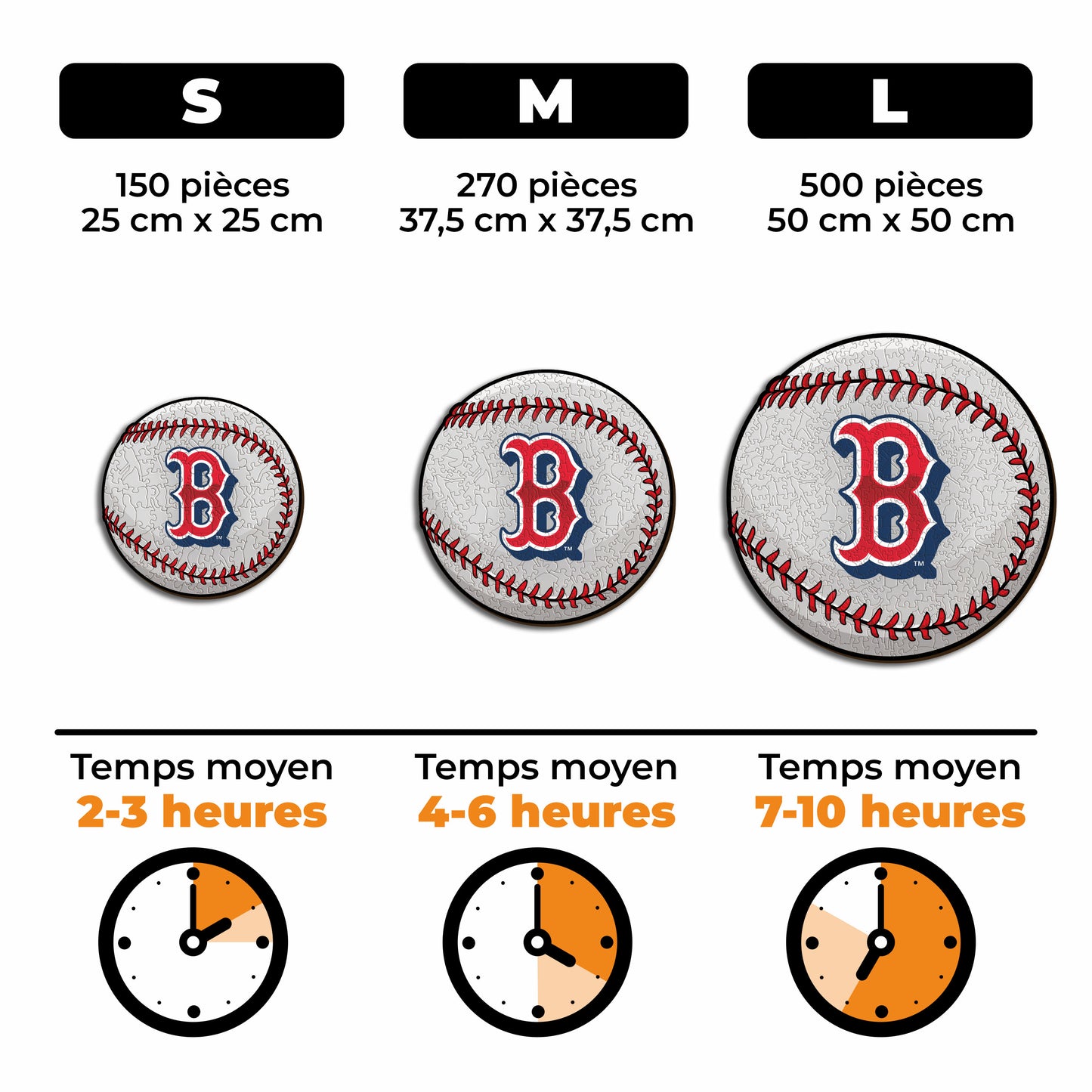 Boston Red Sox™ - Puzzle en Bois
