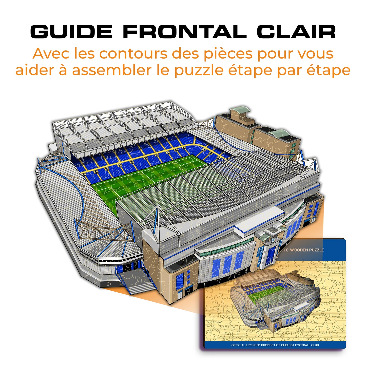 Stamford Bridge Chelsea FC® - Puzzle en Bois