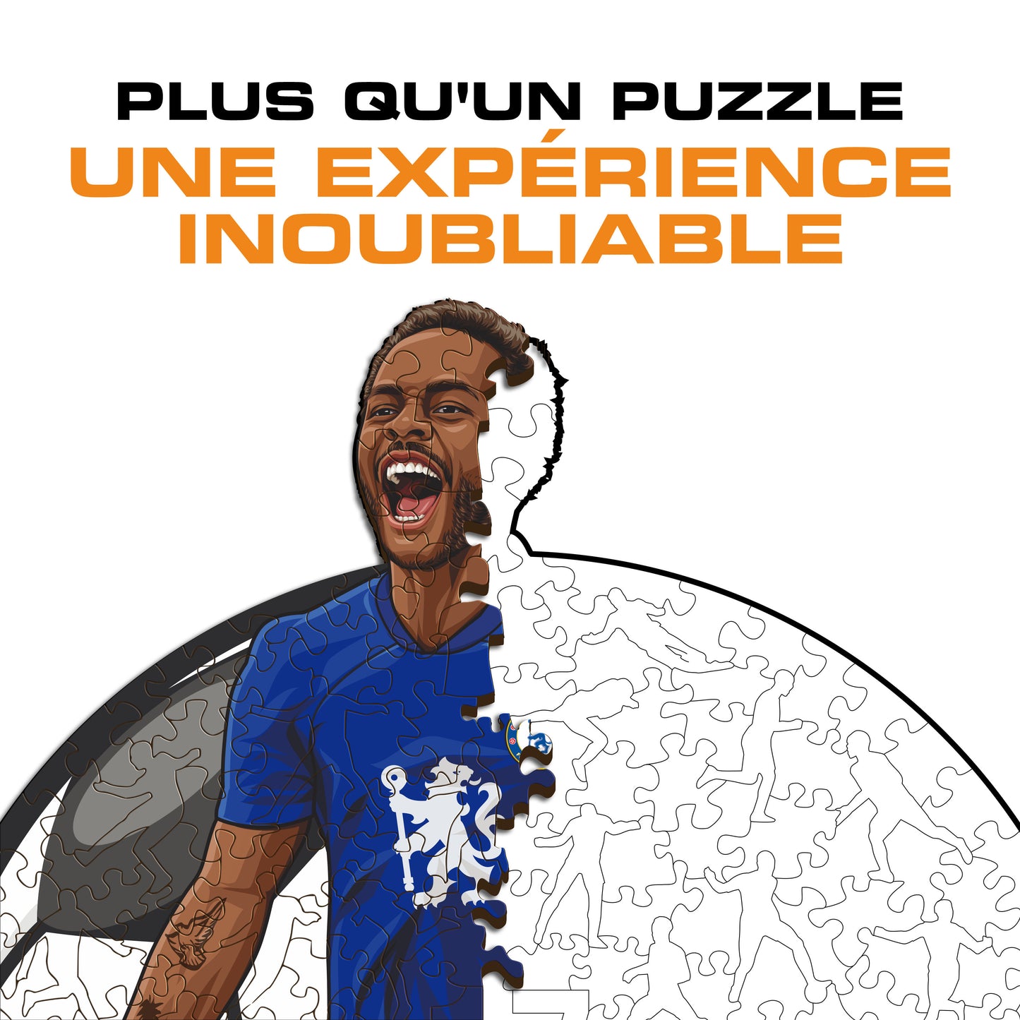 Raheem Sterling - Puzzle en Bois