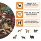 Chiens Joueurs - Puzzle en Bois