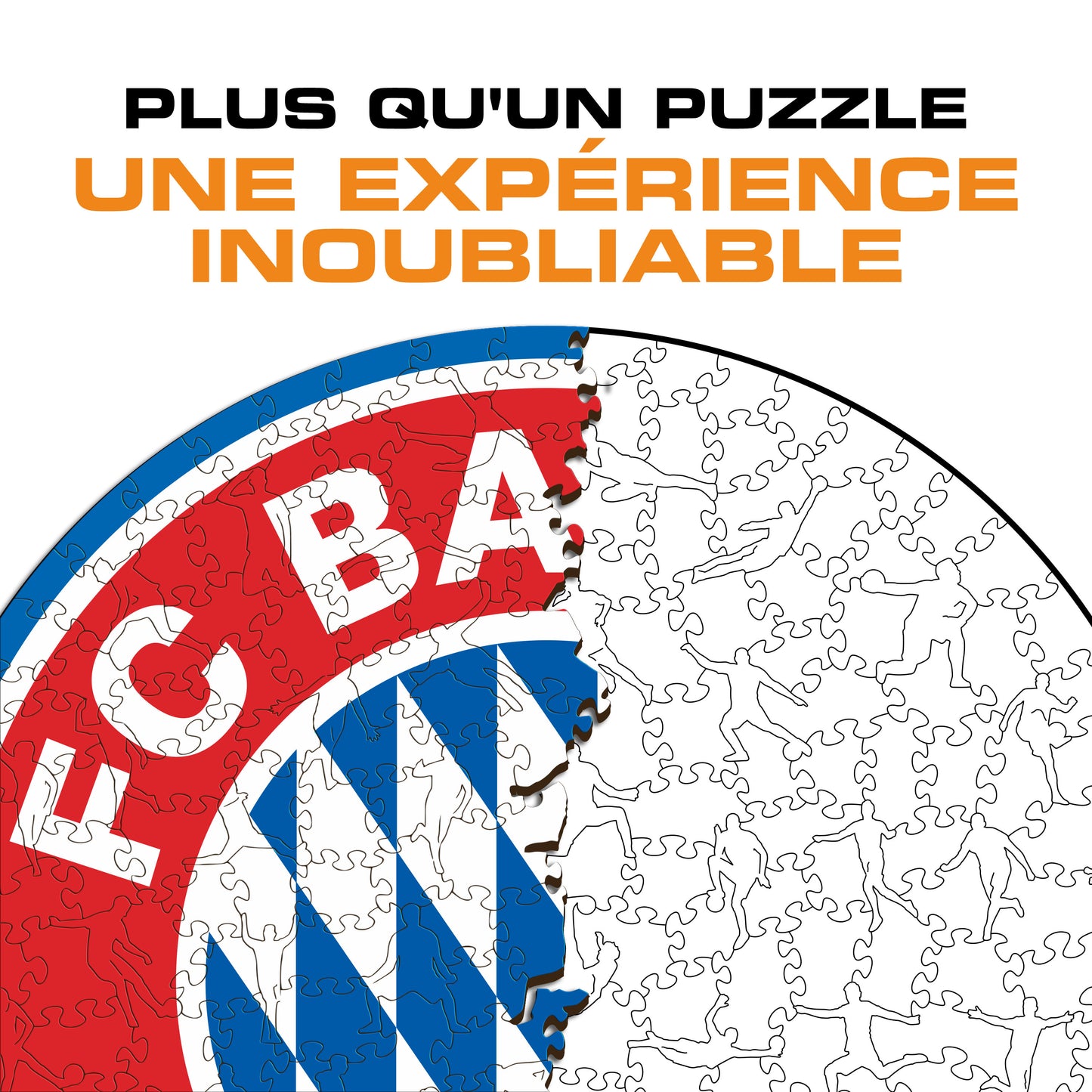 Logo FC Bayern Munich® - Puzzle en Bois