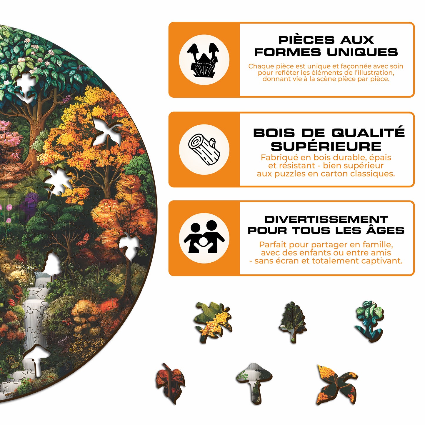 Source Mystique - Puzzle en Bois