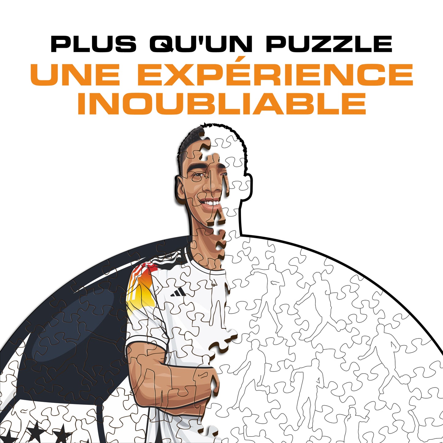 Jamal Musiala - Puzzle en Bois