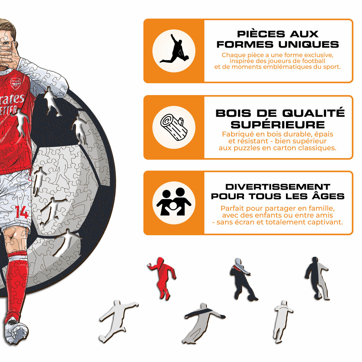 Viktor Gyökeres Puzzle en Bois