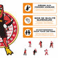 Mascotte Atlanta Hawks™ - Puzzle en Bois