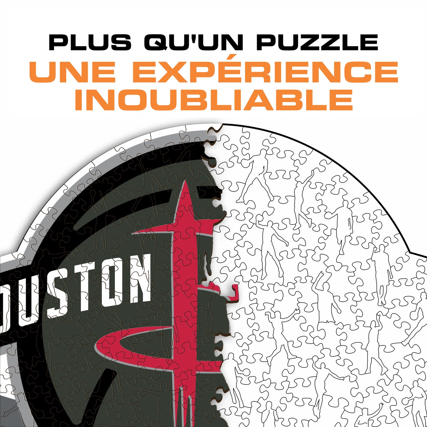 Houston Rockets™ - Puzzle en Bois