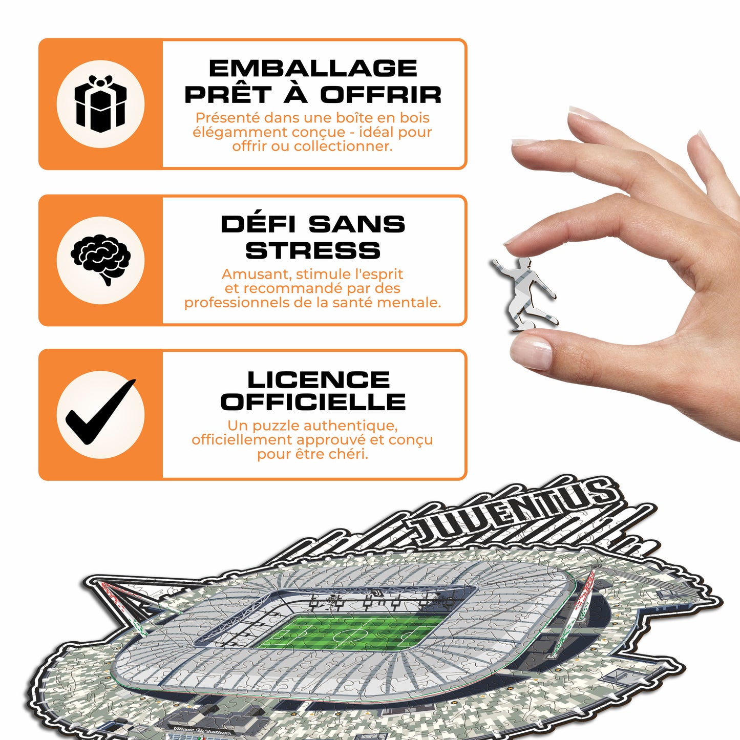Allianz Stadium Juventus FC® - Puzzle en Bois