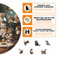 Chatons Joueurs - Puzzle en Bois