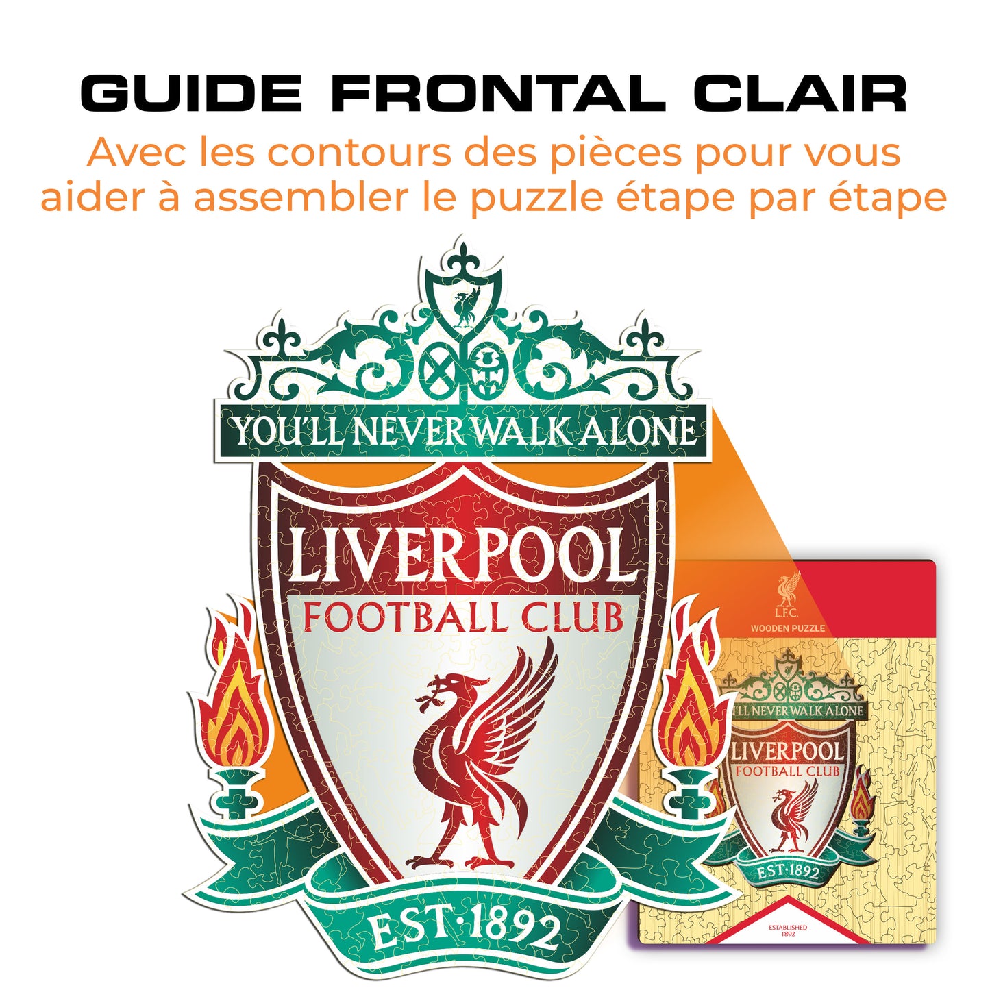 Logo Liverpool FC® - Puzzle en Bois