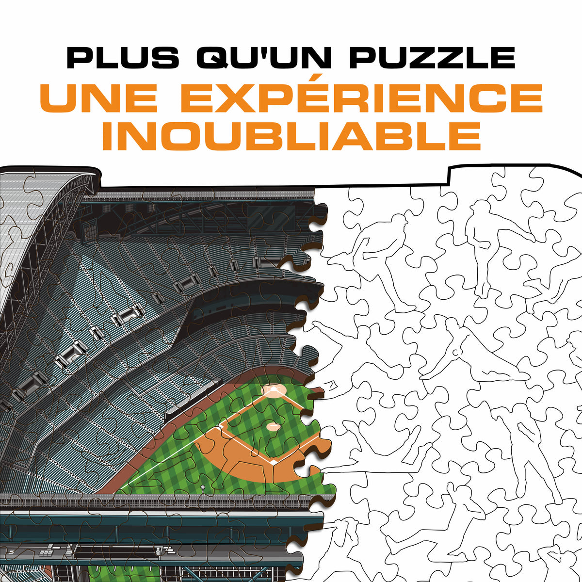 Chase Field Arizona Diamondbacks™ Puzzle en Bois