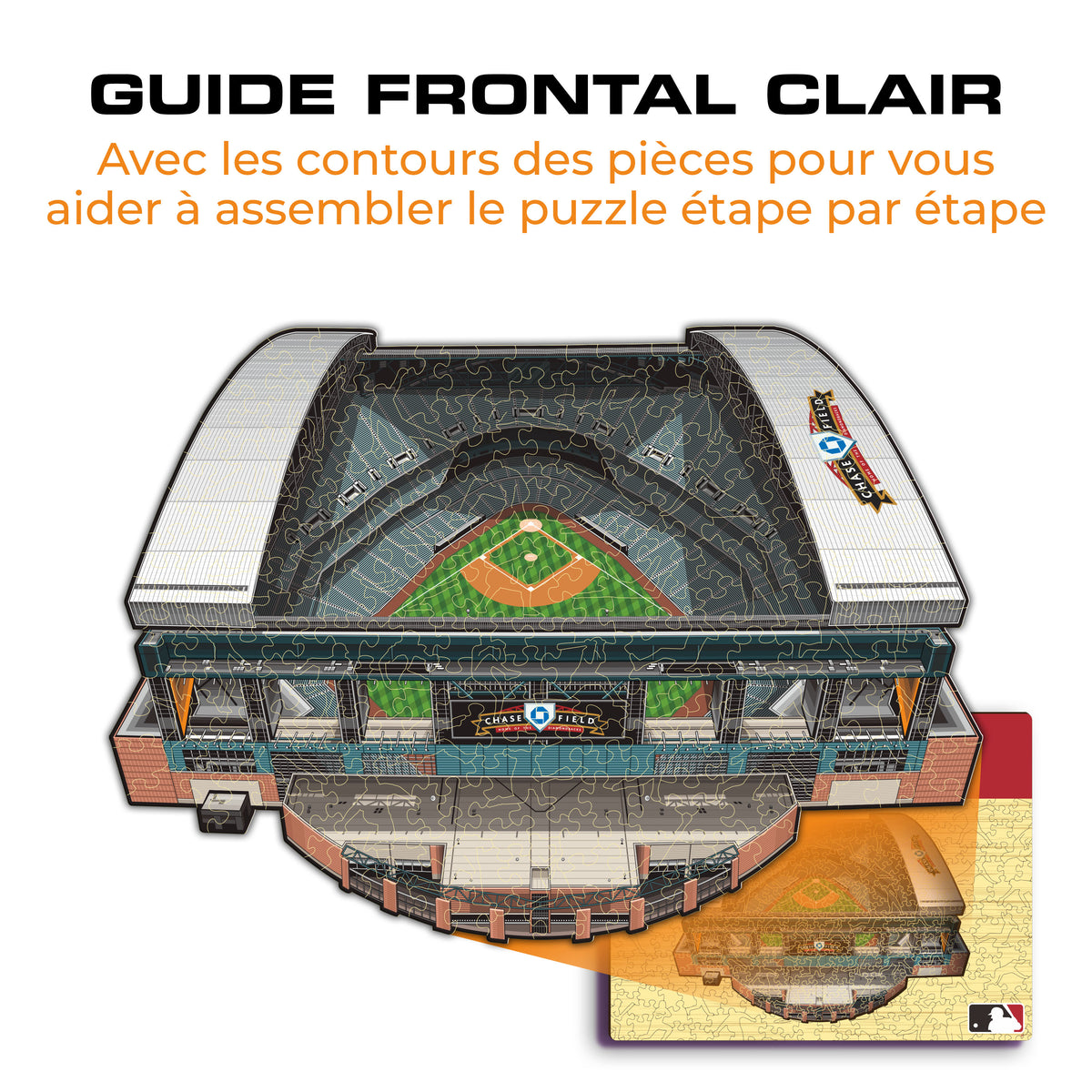 Chase Field Arizona Diamondbacks™ Puzzle en Bois