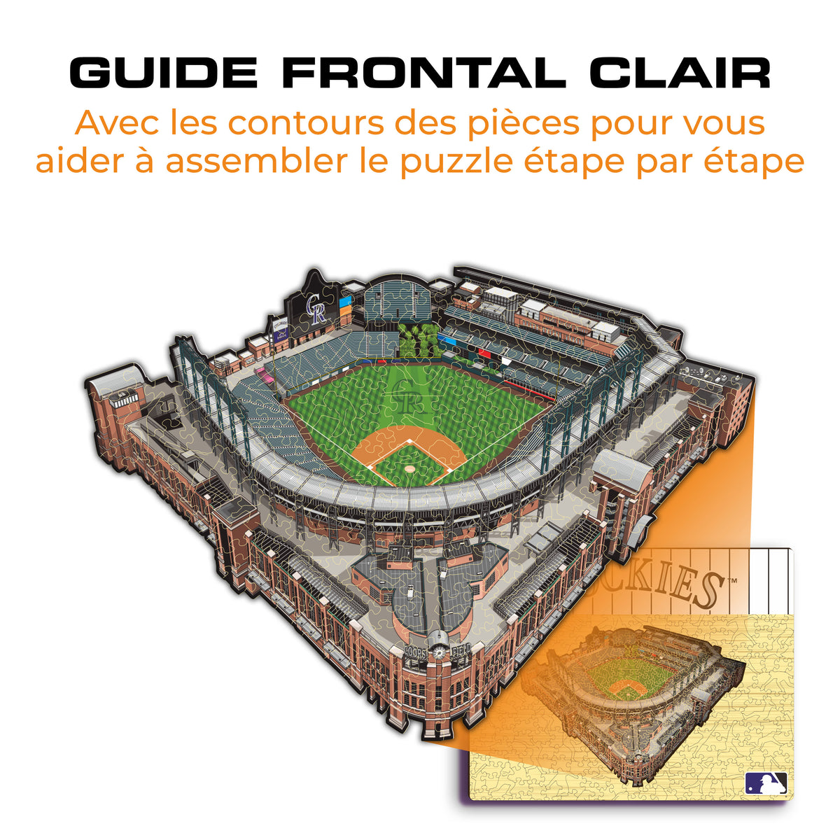 Coors Field Colorado Rockies™ Puzzle en Bois