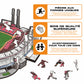 Great American Ball Park Cincinnati Reds™ Puzzle en Bois