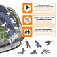 Kauffman Stadium Kansas City Royals™ Puzzle en Bois