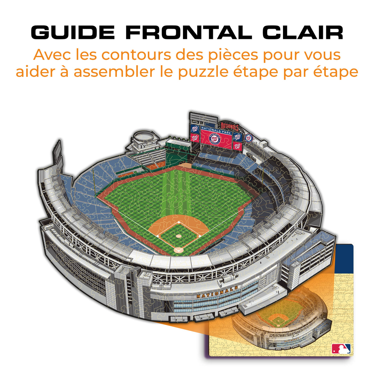 Nationals Park Washington Nationals™ Puzzle en Bois
