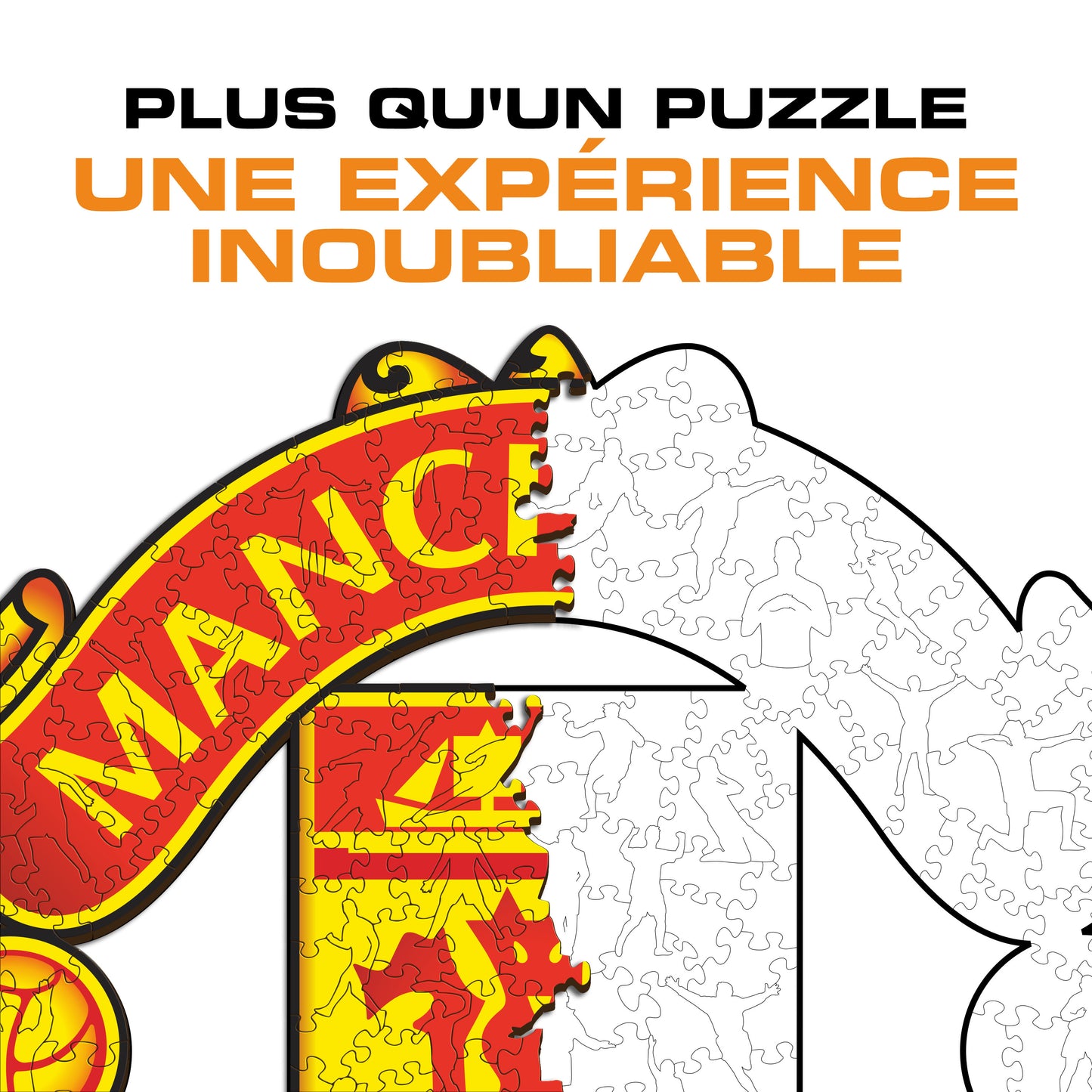 Manchester United FC® Logo - Puzzle en Bois