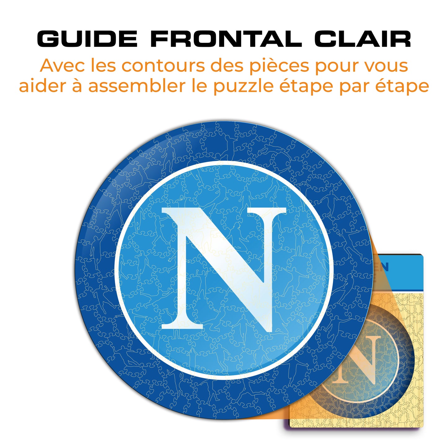 Logo SSC Napoli® - Puzzle en Bois