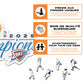 Oklahoma City Thunder™ 2025 NBA Champions - Puzzle en Bois