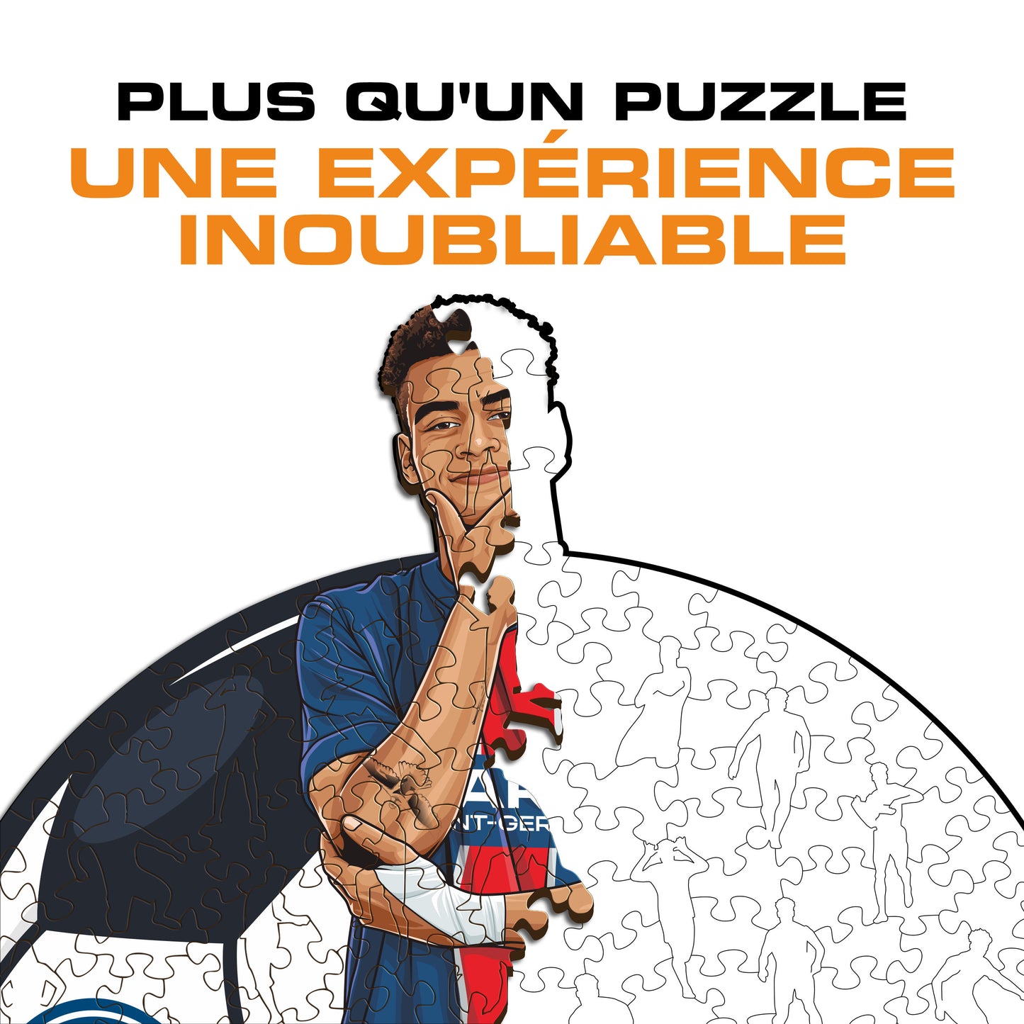 Désiré Doué - Puzzle en Bois