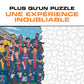 Équipe Paris Saint-Germain® 2024/25 "Triplé Historique" – Puzzle en Bois